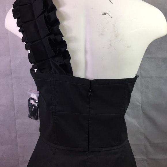 Women's Jessica Simpson Size 6 One Sleeve Dress K - Picture 3 of 7